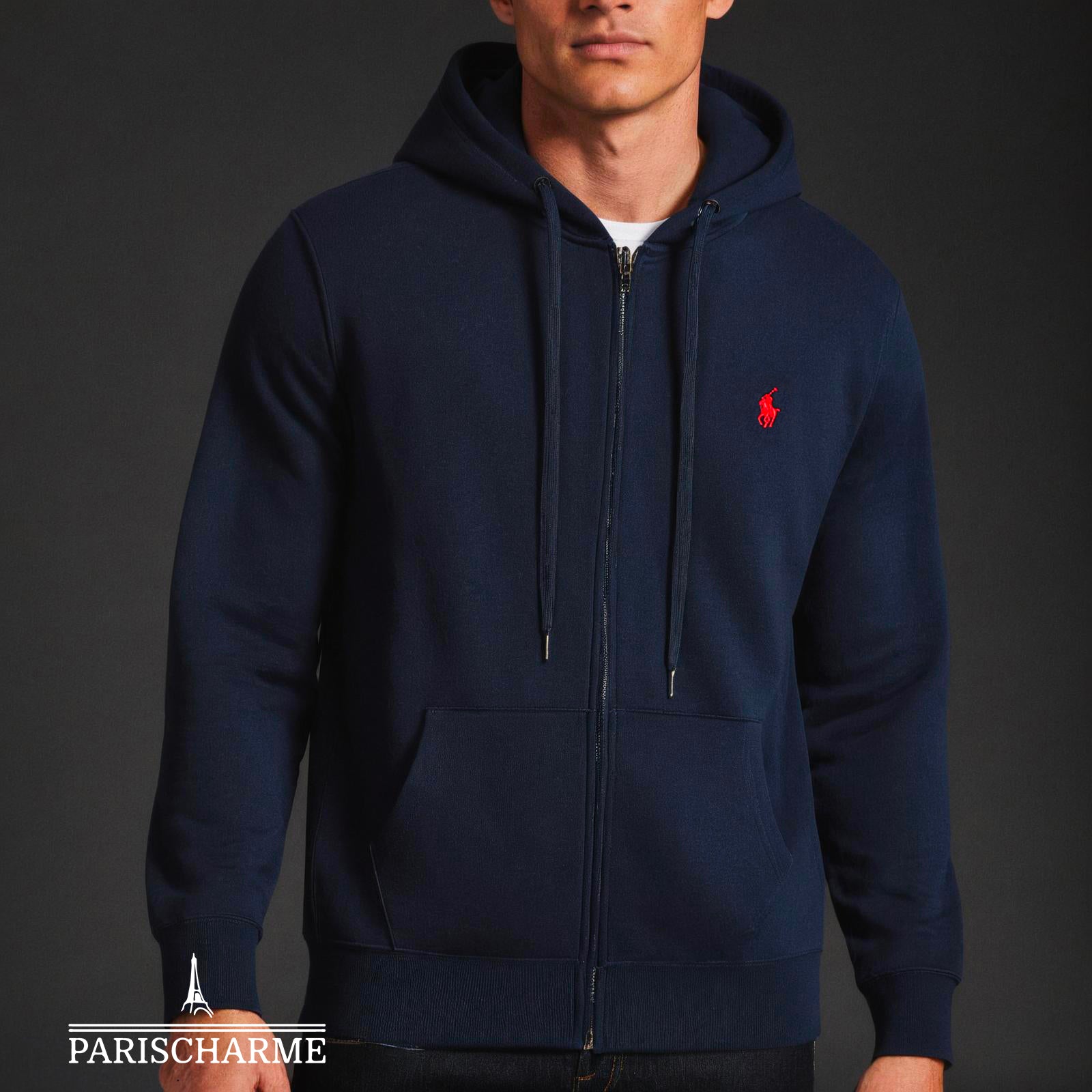Sweat-Shirt à Capuche Classique R&L - PURECLO