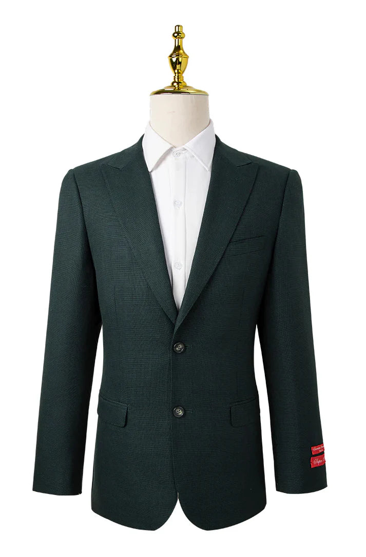 PURE | Hopweave Slim Fit Suit – Rich Green