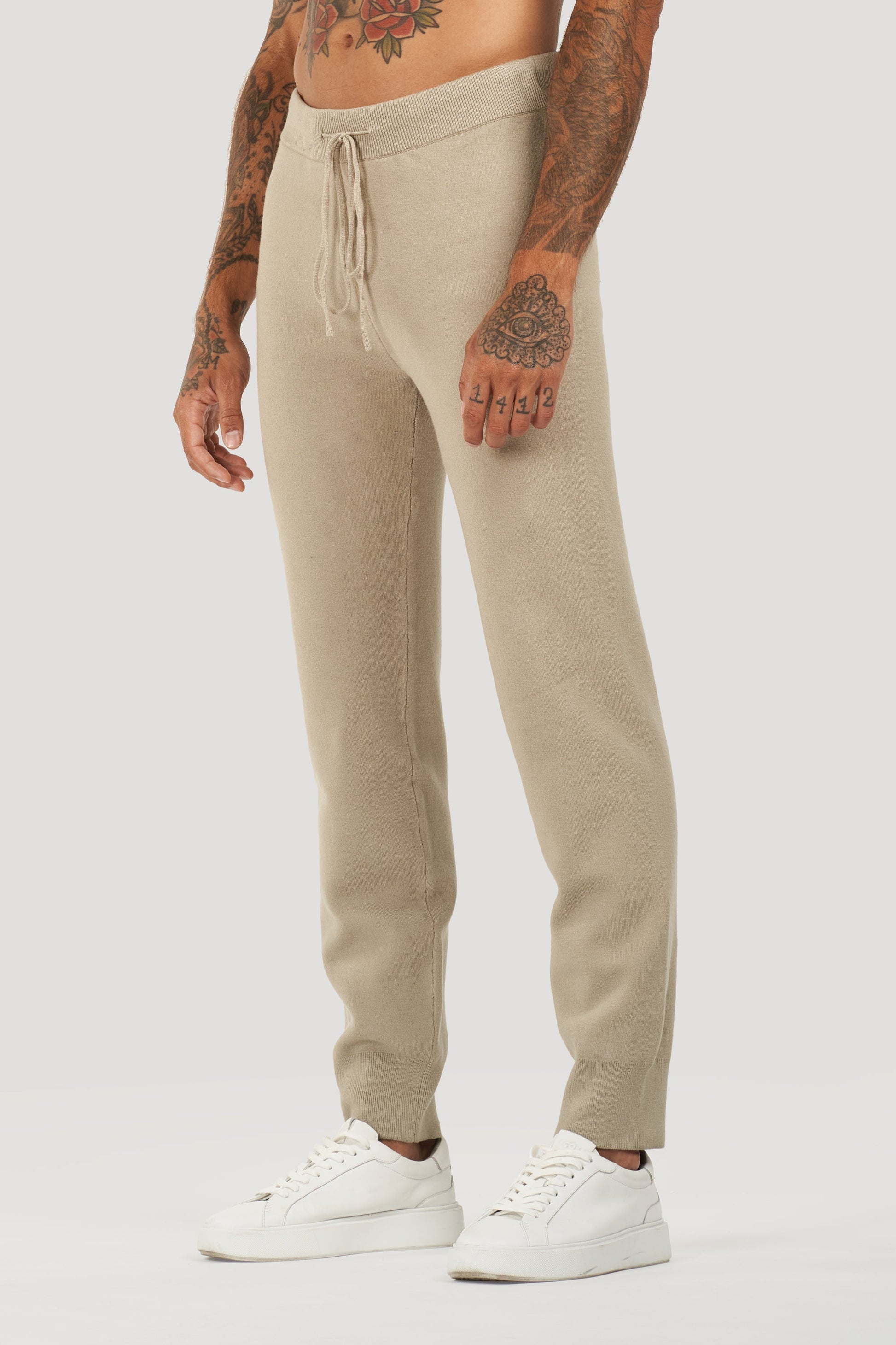 THE ELITE CASHMERE JOGGER - PURECLO