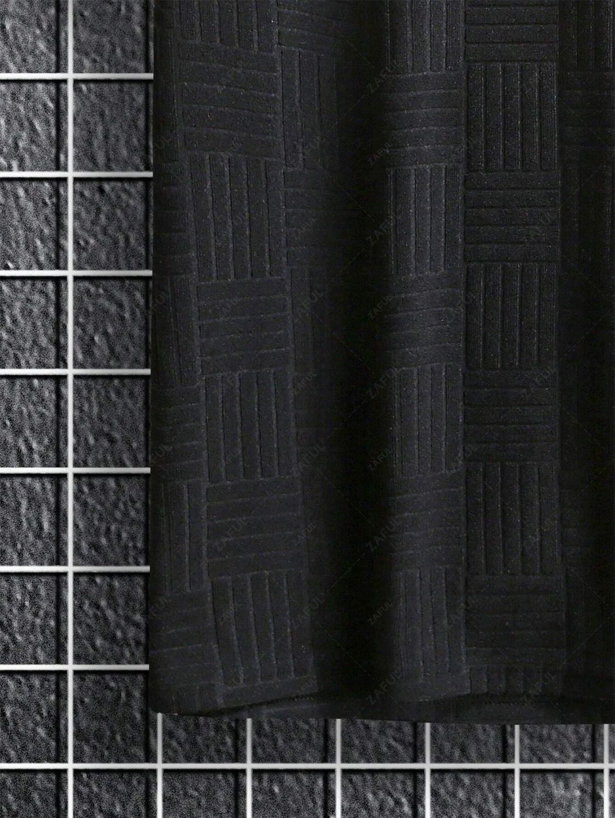 Jacquard Terry Cloth Textured Short Sleeves T Shirt With Shorts Two Piece Set BLACK LIGHT BLUE LIGHT COFFEE WHITE - PURECLO