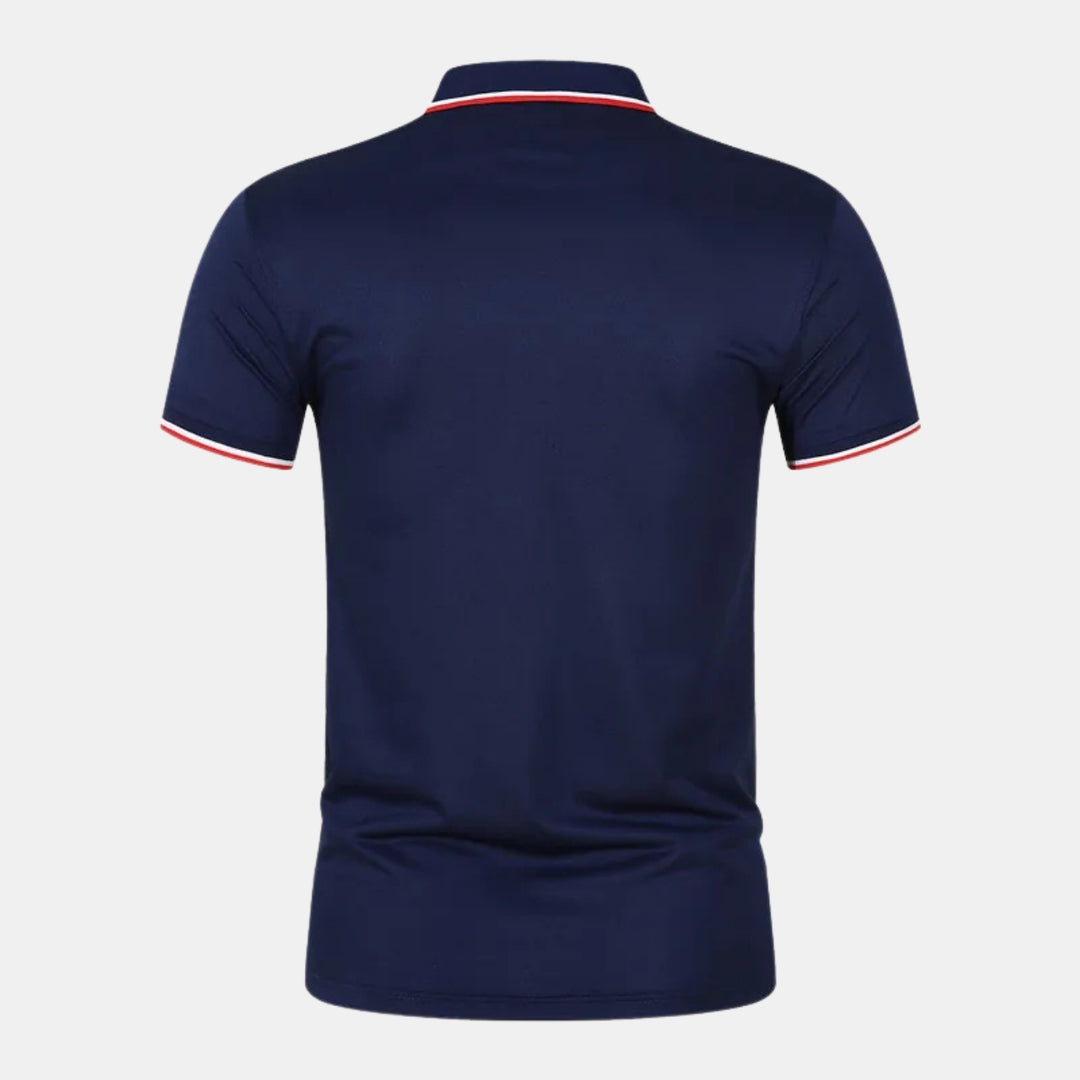 Stylish men's polo shirt - PURECLO