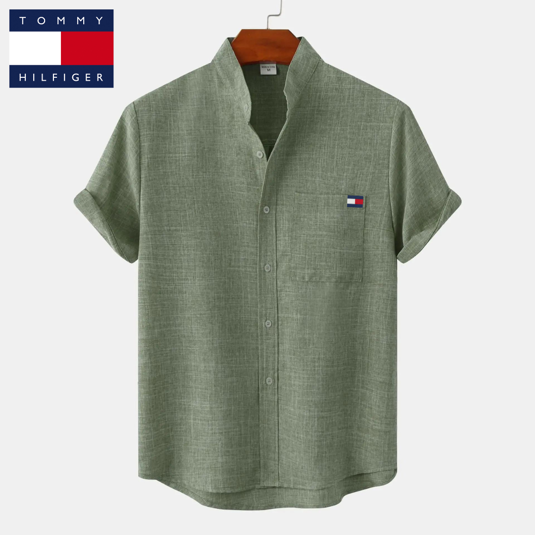 Luxurious linen casual shirt - PURECLO