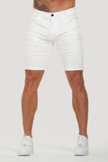 THE LORENZO SHORTS - WHITE - PURECLO