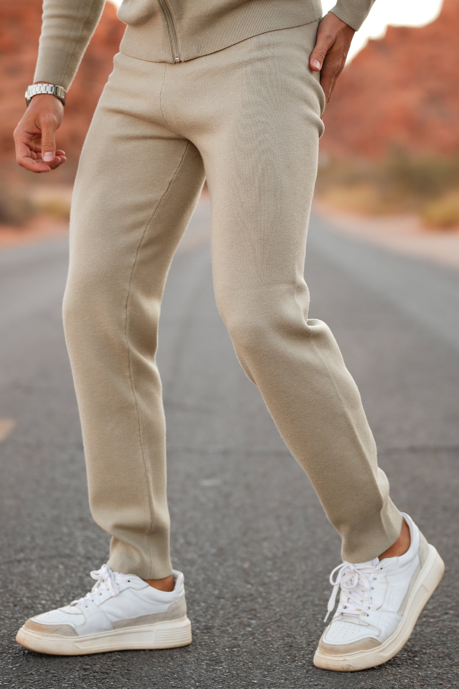THE ELITE CASHMERE JOGGER - PURECLO