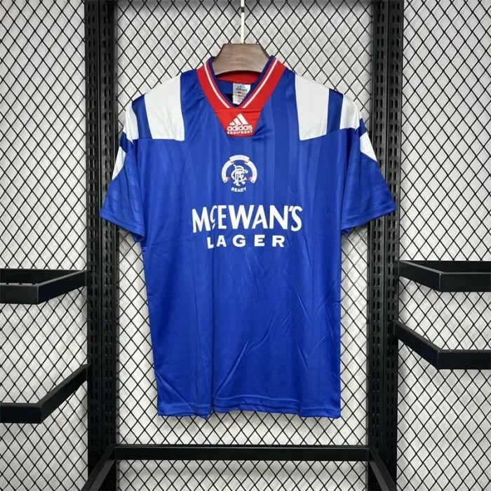 Retro Rangers Home Kit 1992 1994 Football Jersey - PURECLO