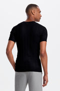THE CABLE SHORT SLEEVE T-SHIRT - PURECLO