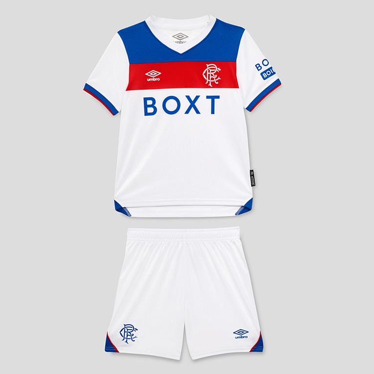 25/26 Kids Rangers Away Football Jersey - PURECLO