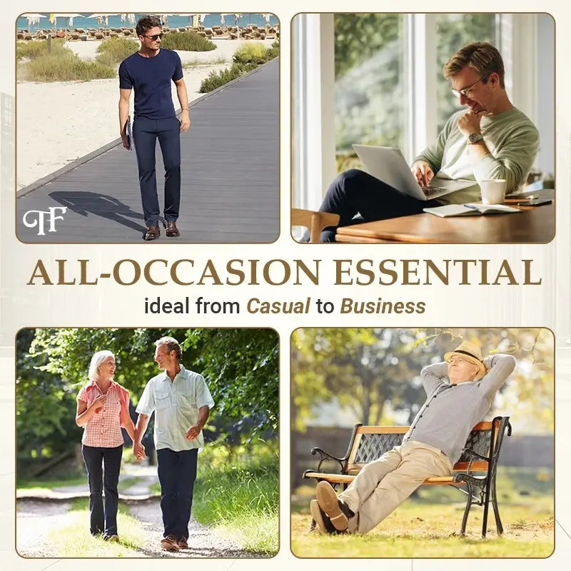 Pure TimelessFlex – Classic Straight Fit 4-Way Stretch Pants