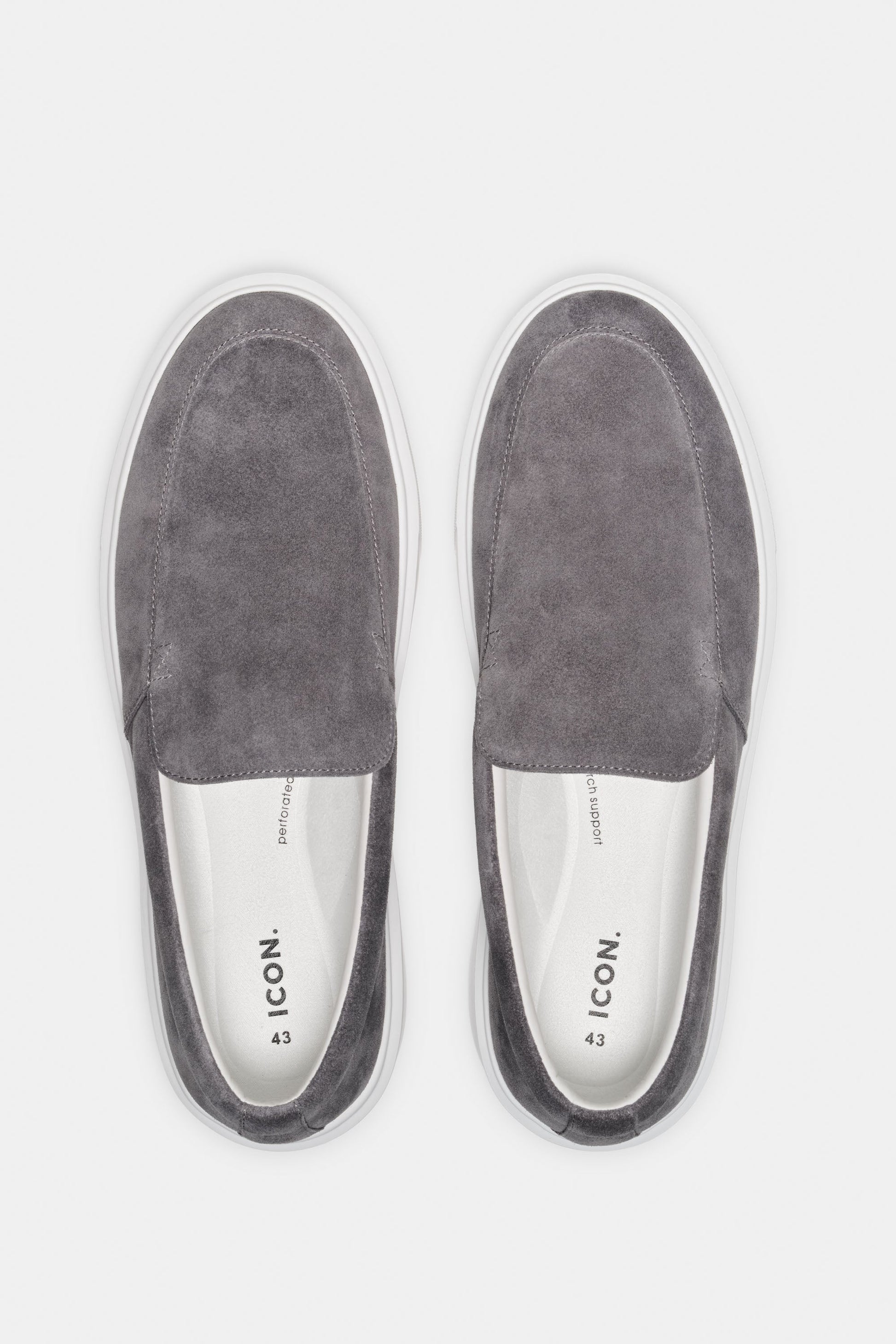 THE CLASSIC SUEDE SLIP ON - PURECLO