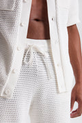 THE MATESE CROCHET SHORTS - PURECLO