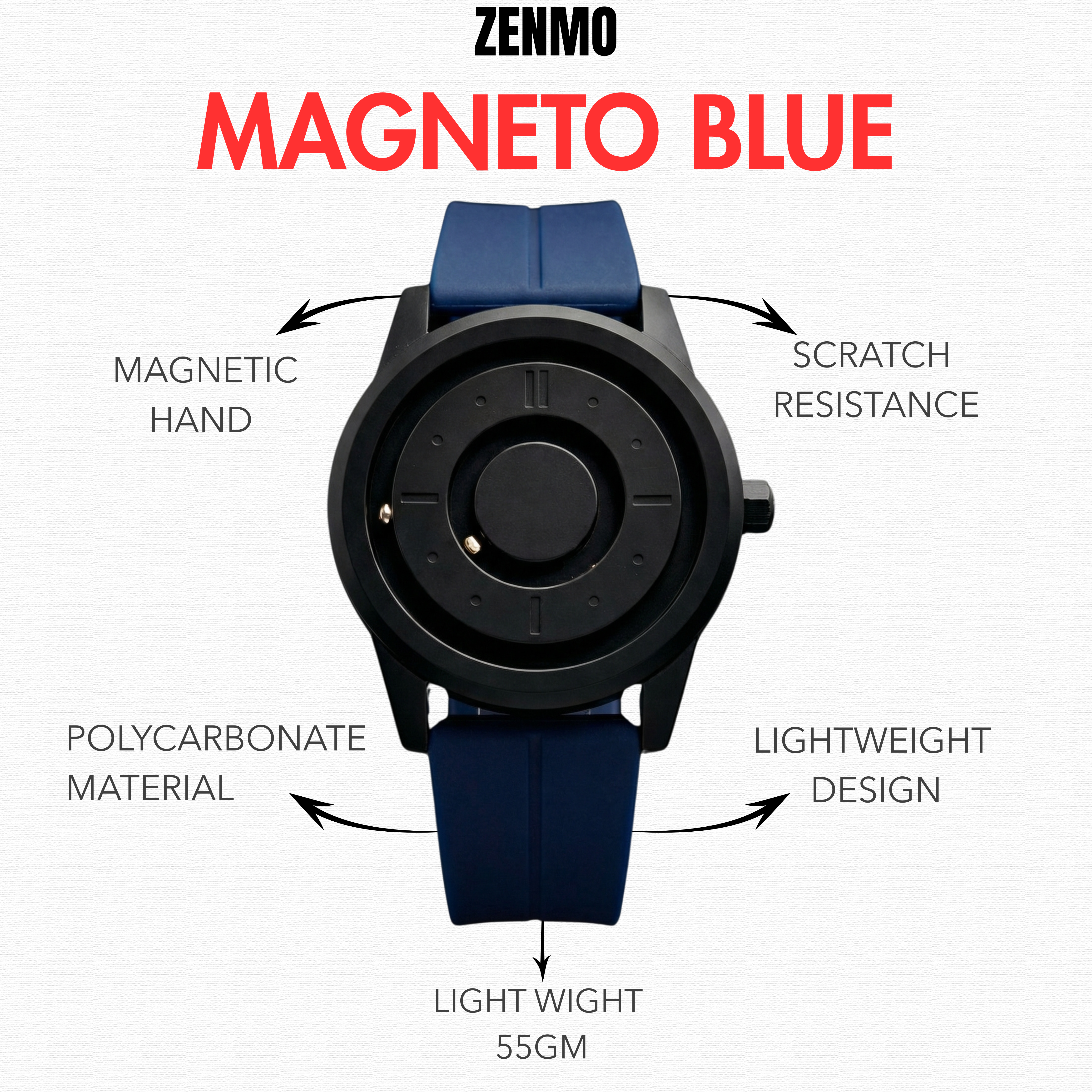 Magneto Blue Watch