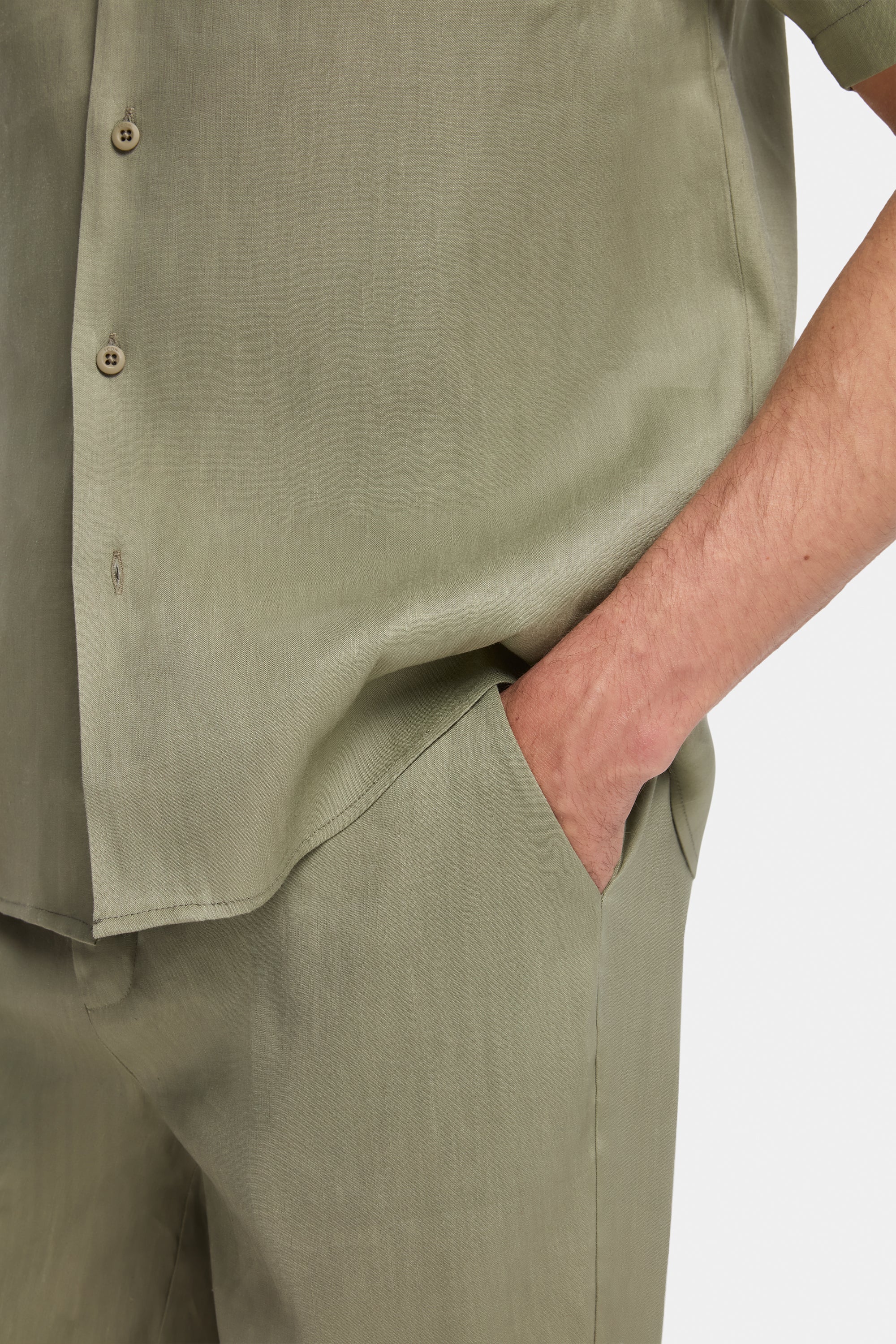 THE LINEN SHORTS - PURECLO