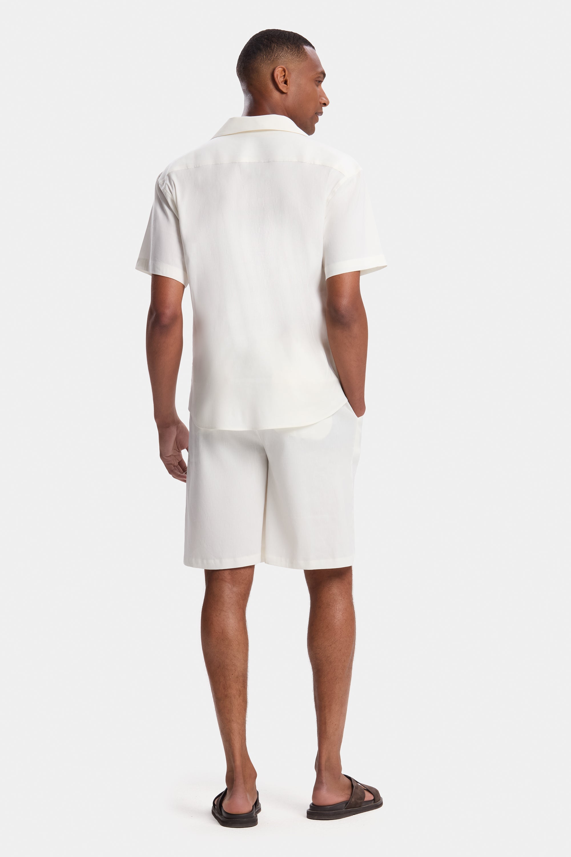 THE LINEN SHORTS - PURECLO