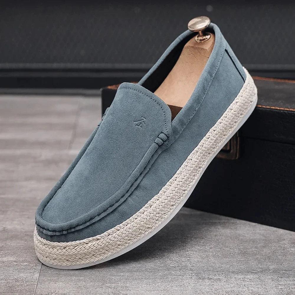 Leather Moccasins for Men Nantes - Pure - PURECLO
