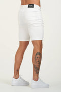 THE LORENZO SHORTS - WHITE - PURECLO