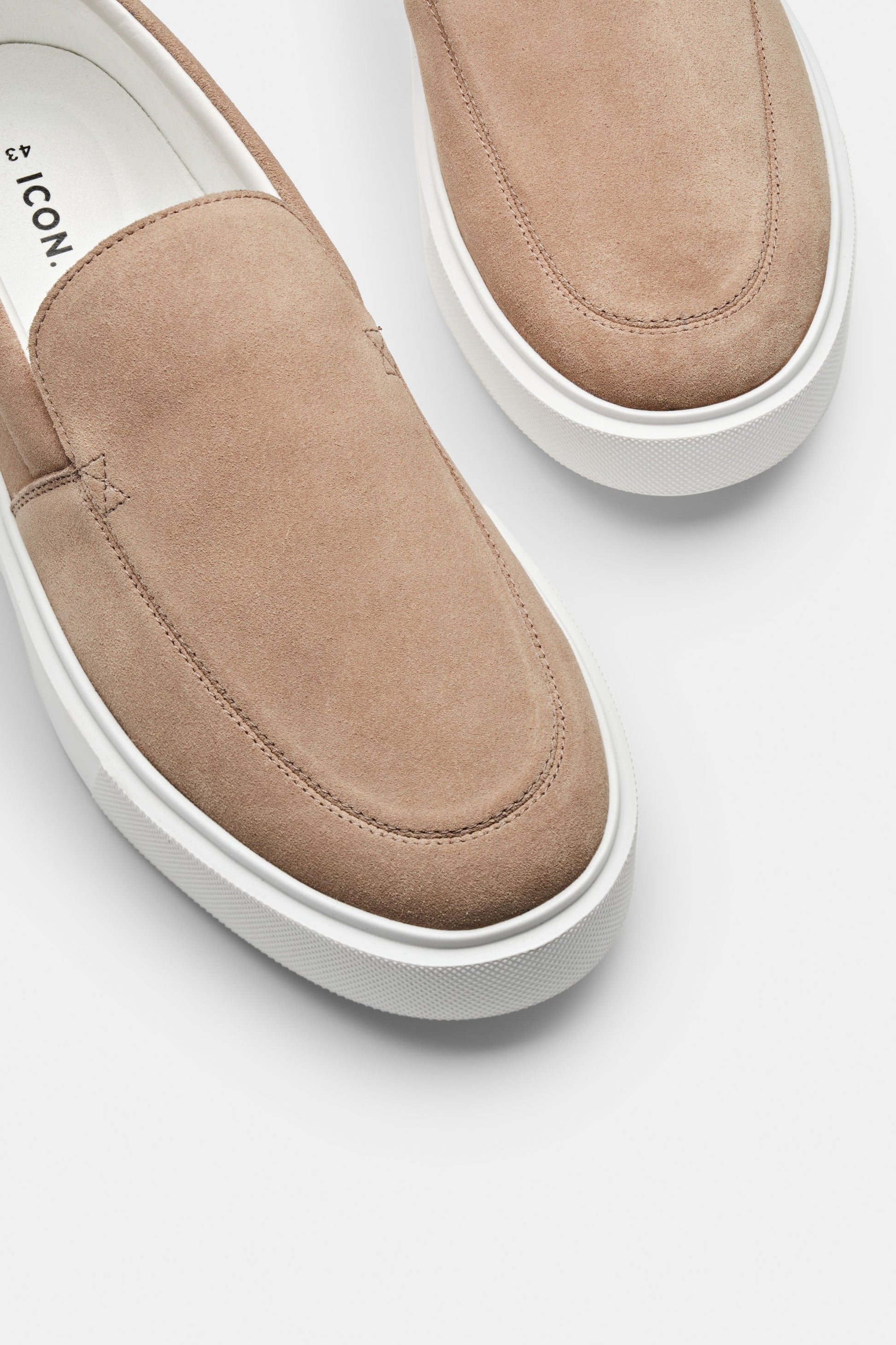 THE CLASSIC SUEDE SLIP ON - PURECLO