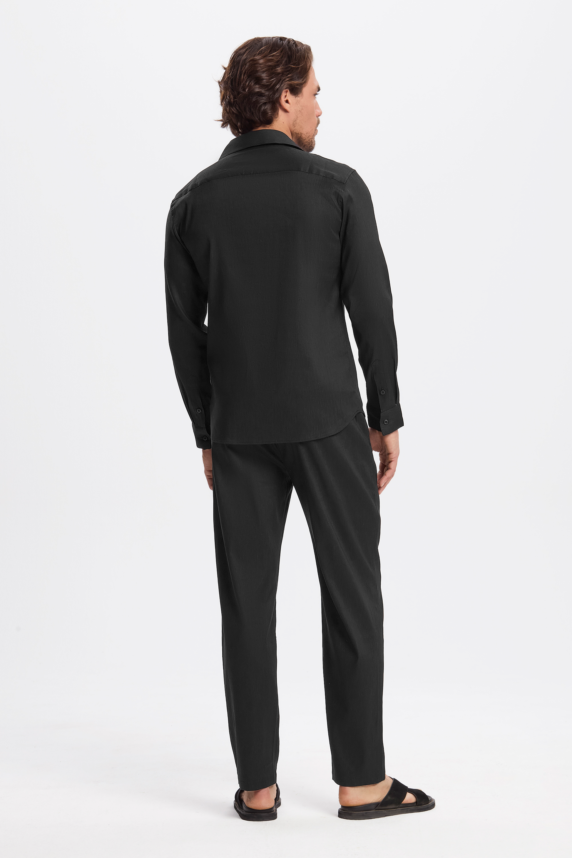 THE LINEN TROUSERS - PURECLO