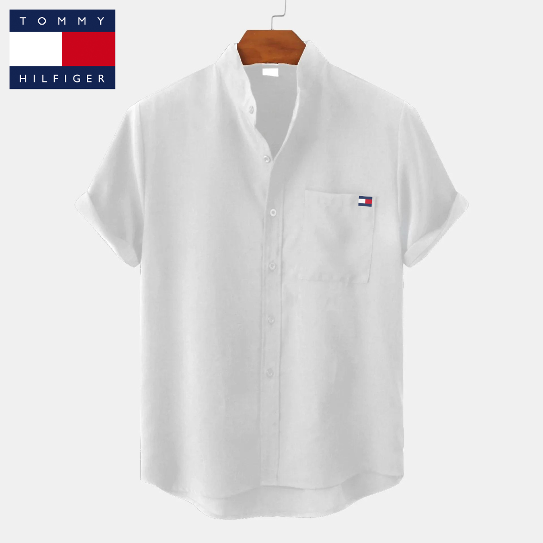 Luxurious linen casual shirt - PURECLO