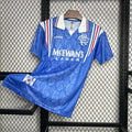 Retro Rangers Home Kit 1996 1997 Football Jersey - PURECLO