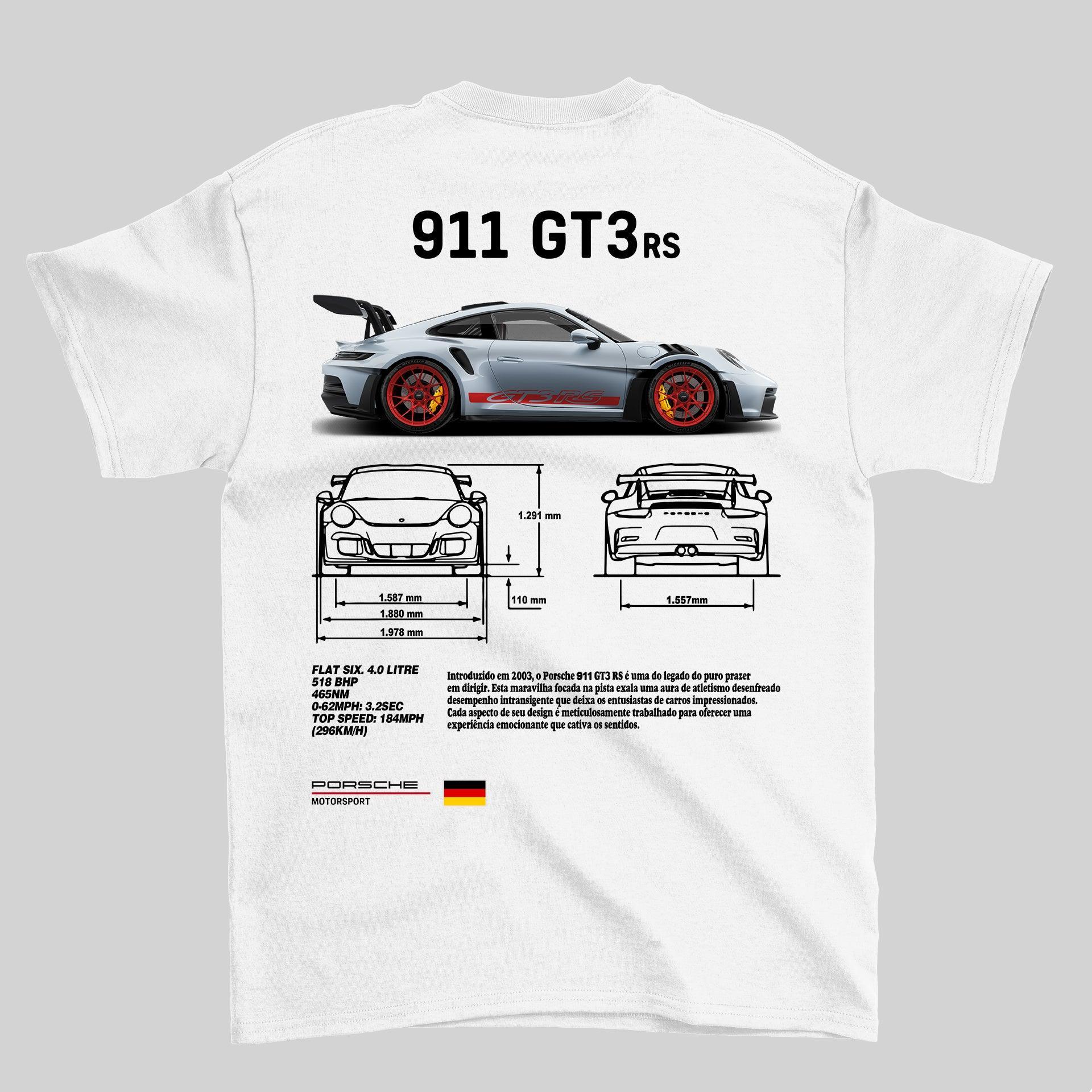 Racing Club 911 GT3 RS T-shirt - Pure