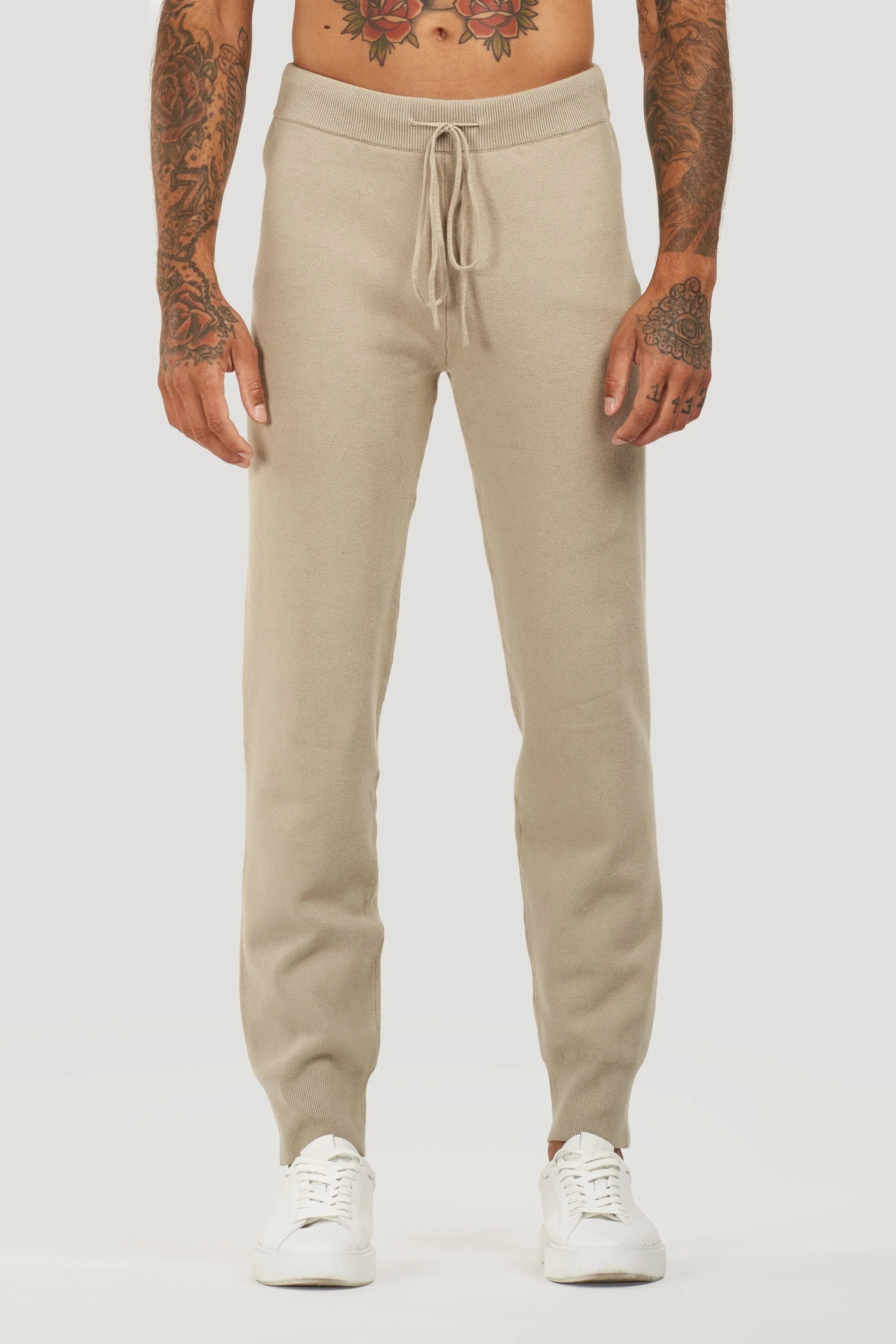 THE ELITE CASHMERE JOGGER - PURECLO