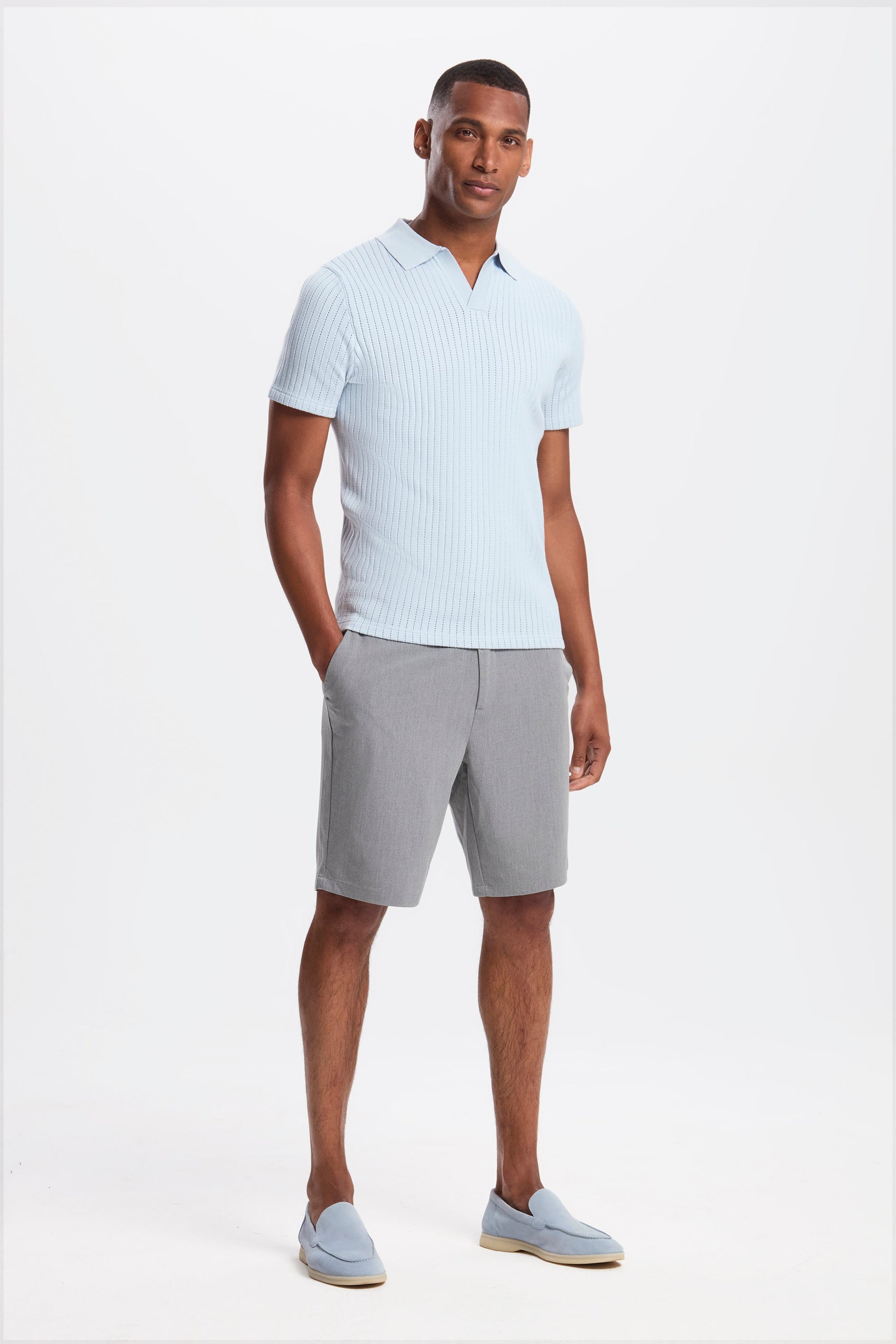 THE ALONSO SHORT SLEEVE POLO - PURECLO