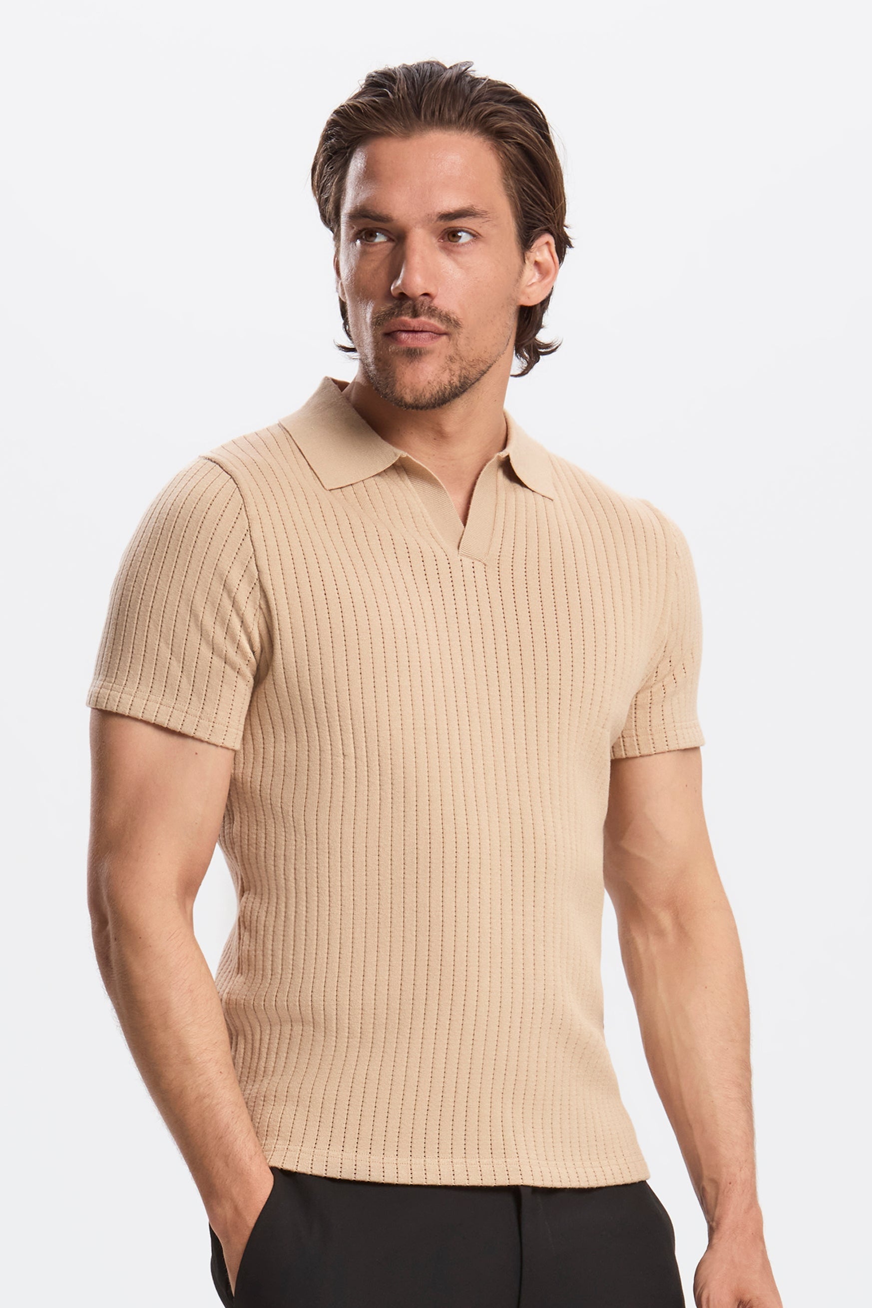 THE ALONSO SHORT SLEEVE POLO - PURECLO