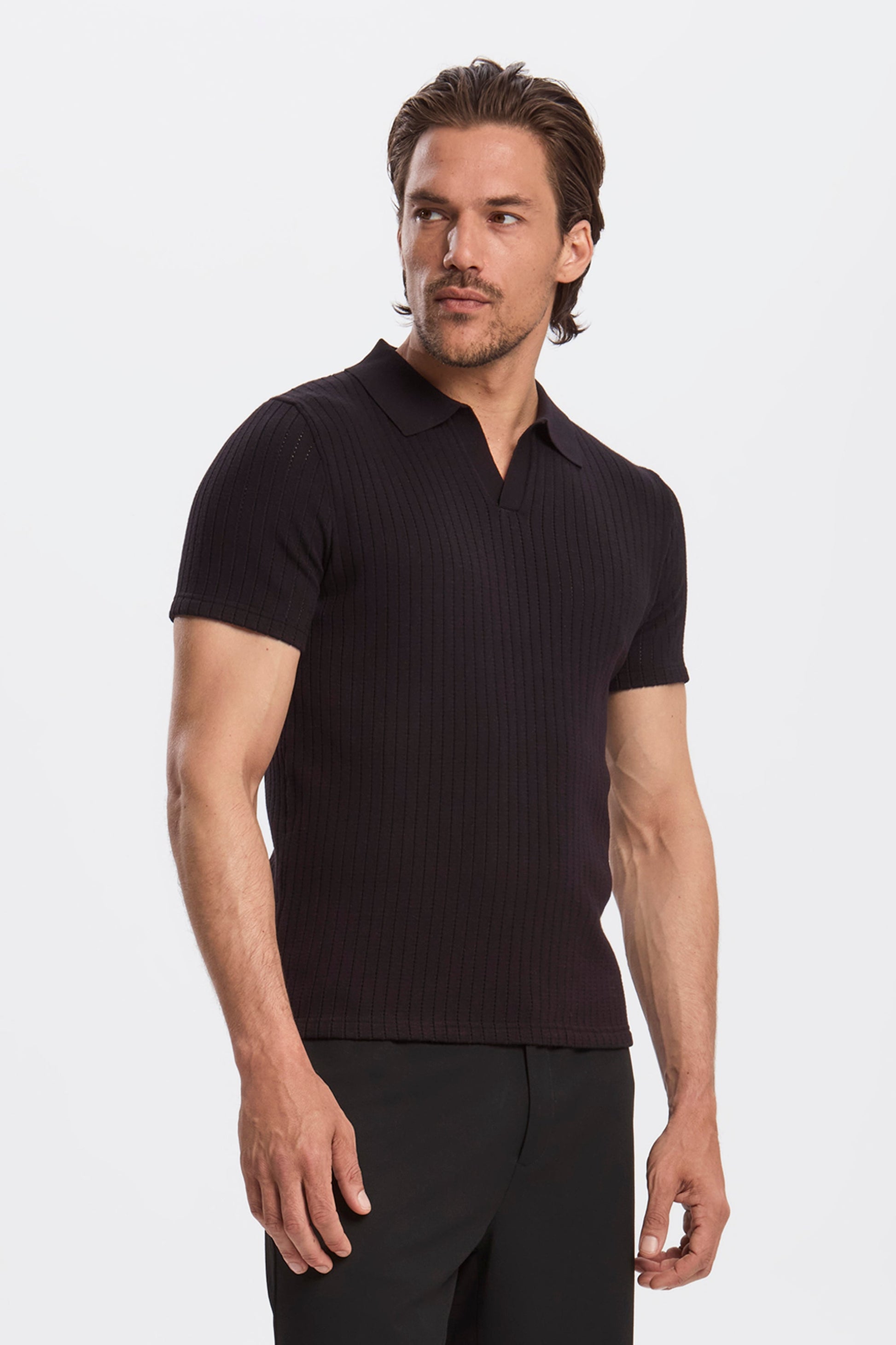 THE ALONSO SHORT SLEEVE POLO - PURECLO