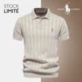 Polo Homme Maille Texturée RL - PURECLO
