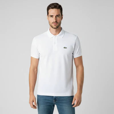 PureClo™ 5-Pack Essential Polo Shirts – premium cotton polos in assorted colors. Timeless style, perfect fit, and refined comfort inspired by quiet luxury.