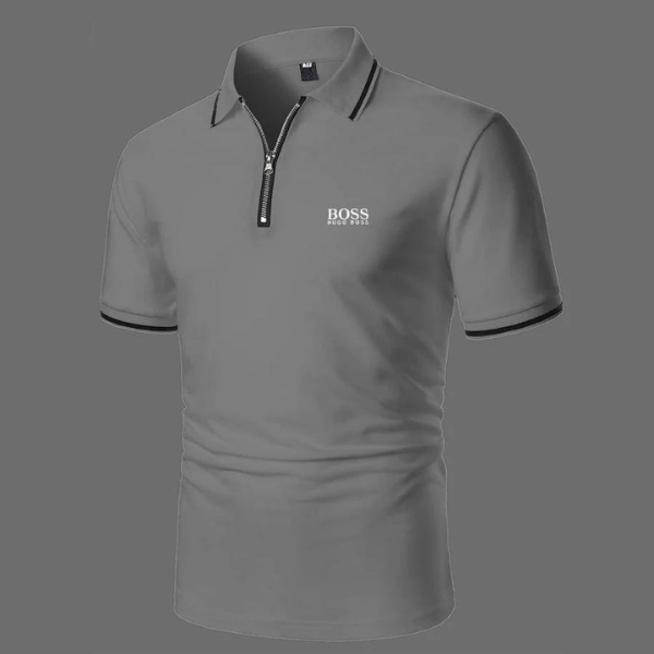 Business Zippered Poloshirt - PURECLO