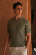 THE CAPRI SHORT SLEEVE POLO - PURECLO