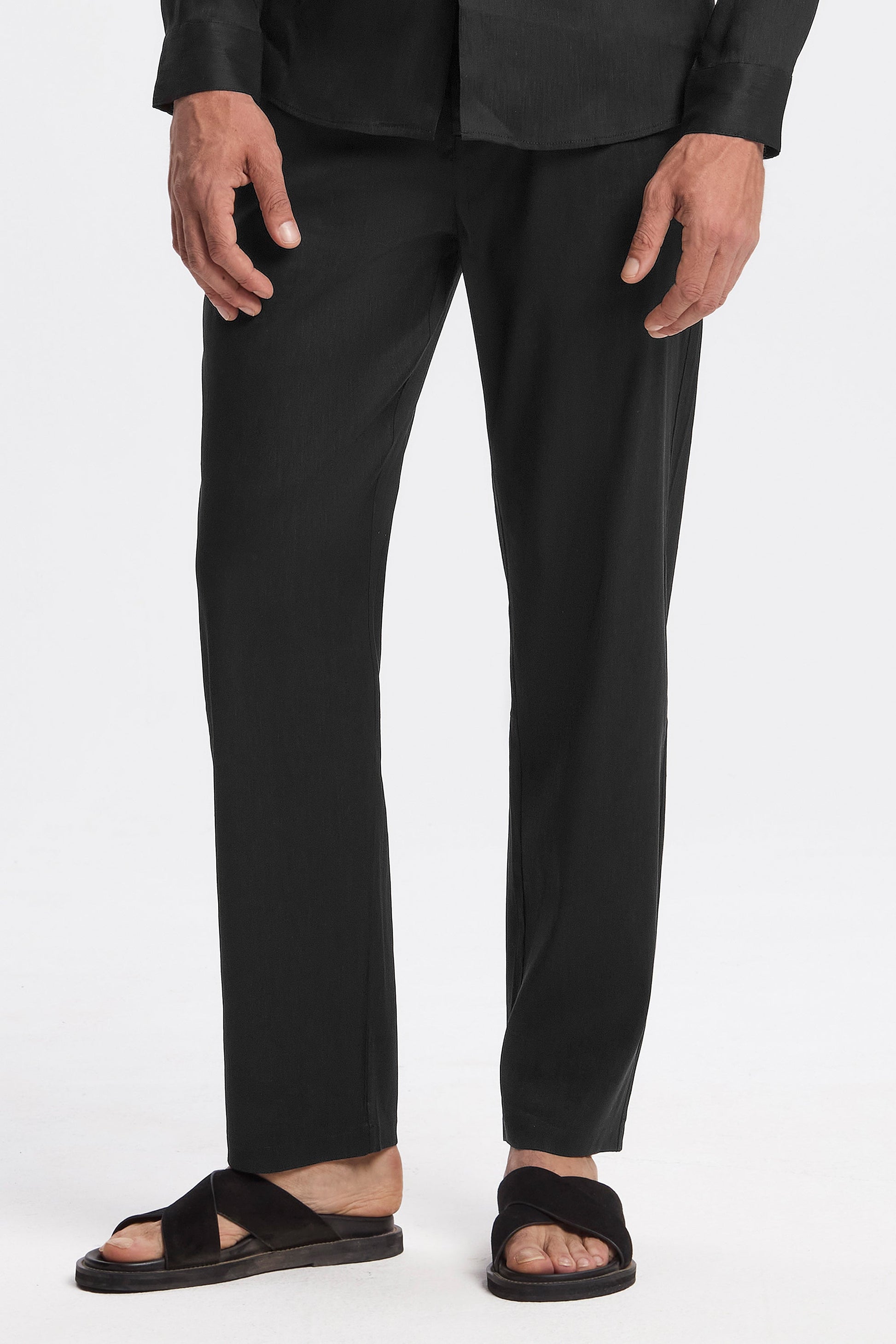 THE LINEN TROUSERS - PURECLO