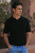 THE CAPRI SHORT SLEEVE POLO - PURECLO