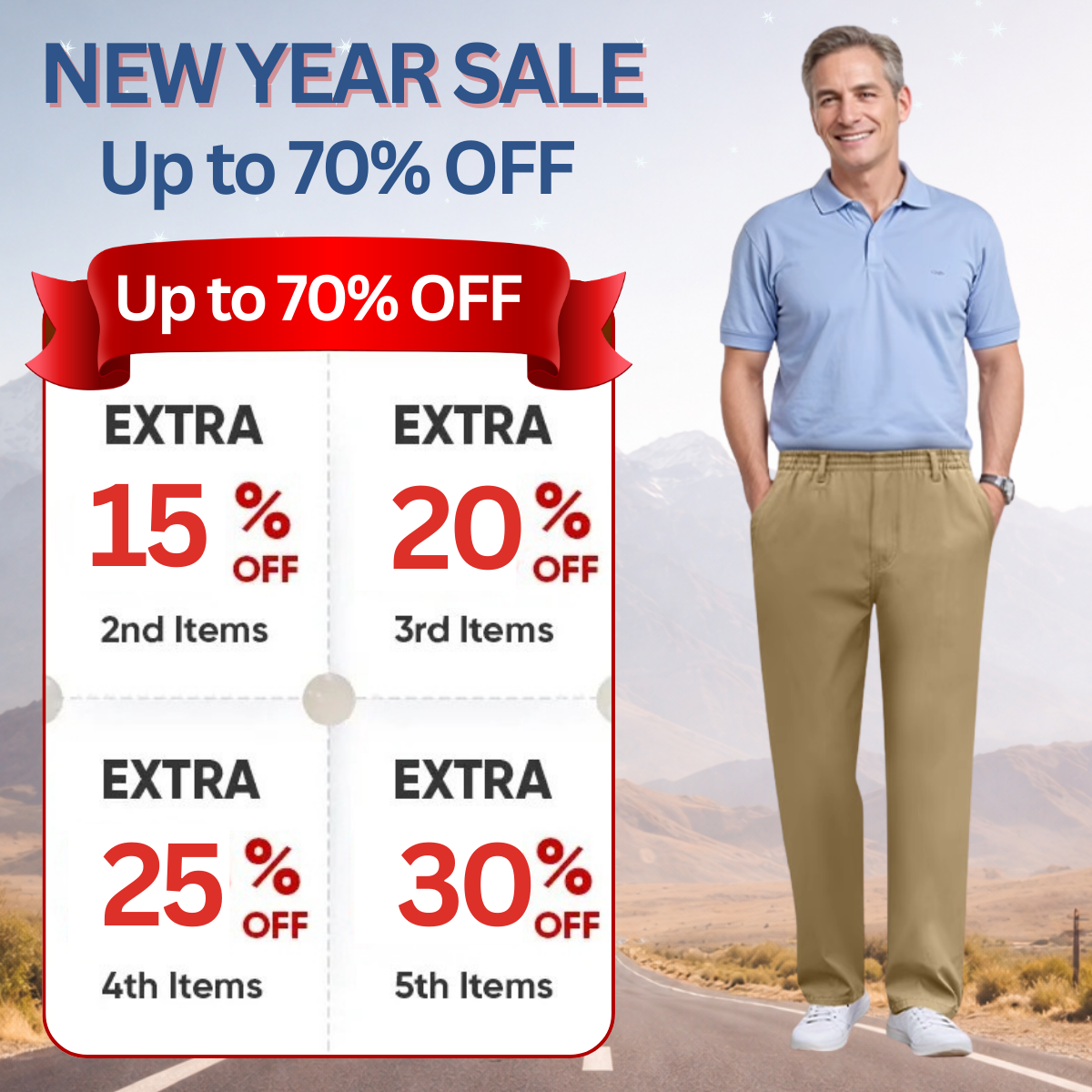 PURE EaseTactic - Flex Fit Zipper-Pocket Durable Pants