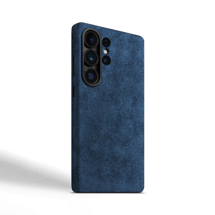 Alcantara Case - Ocean Blue - Samsung S