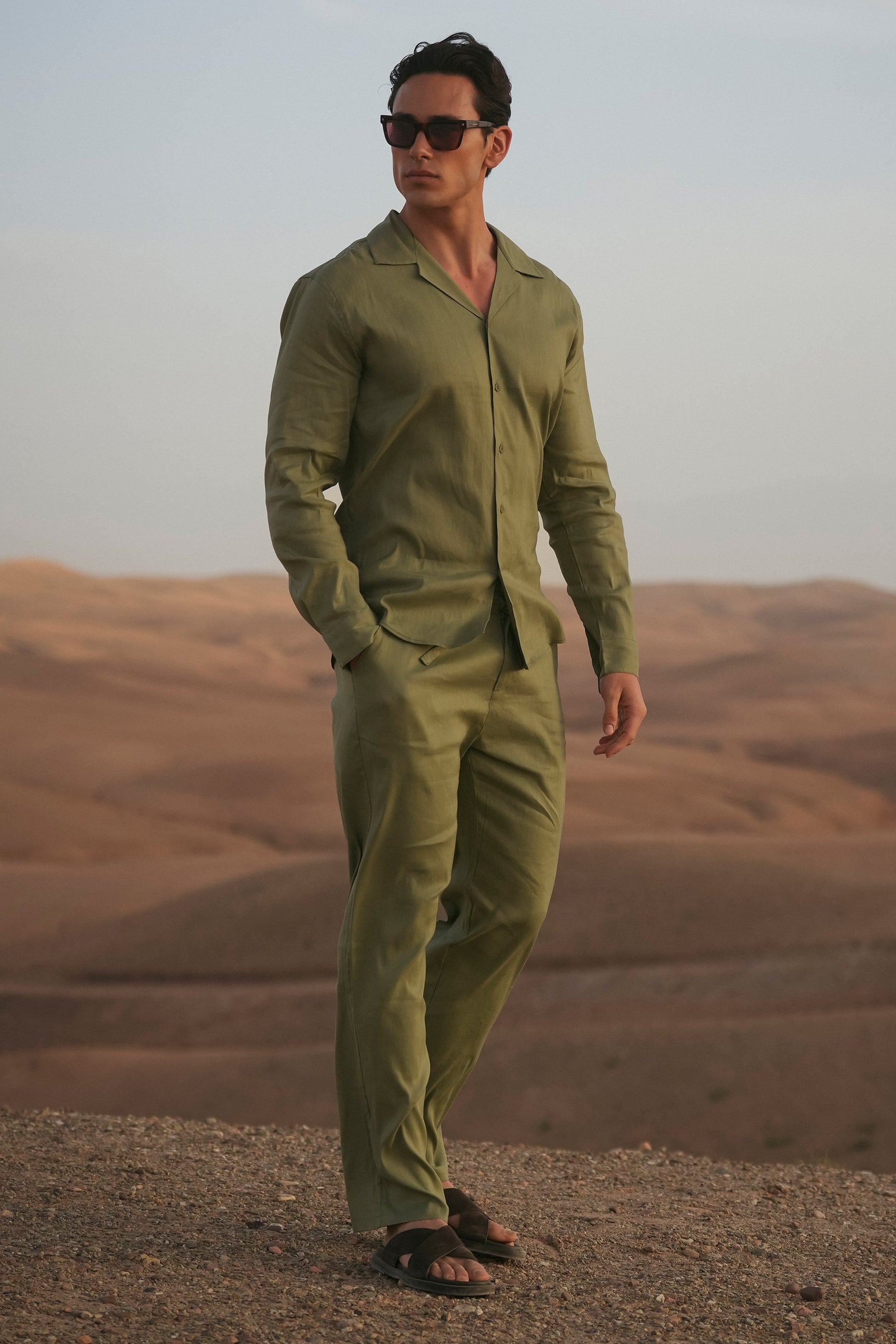 THE LINEN TROUSERS - PURECLO