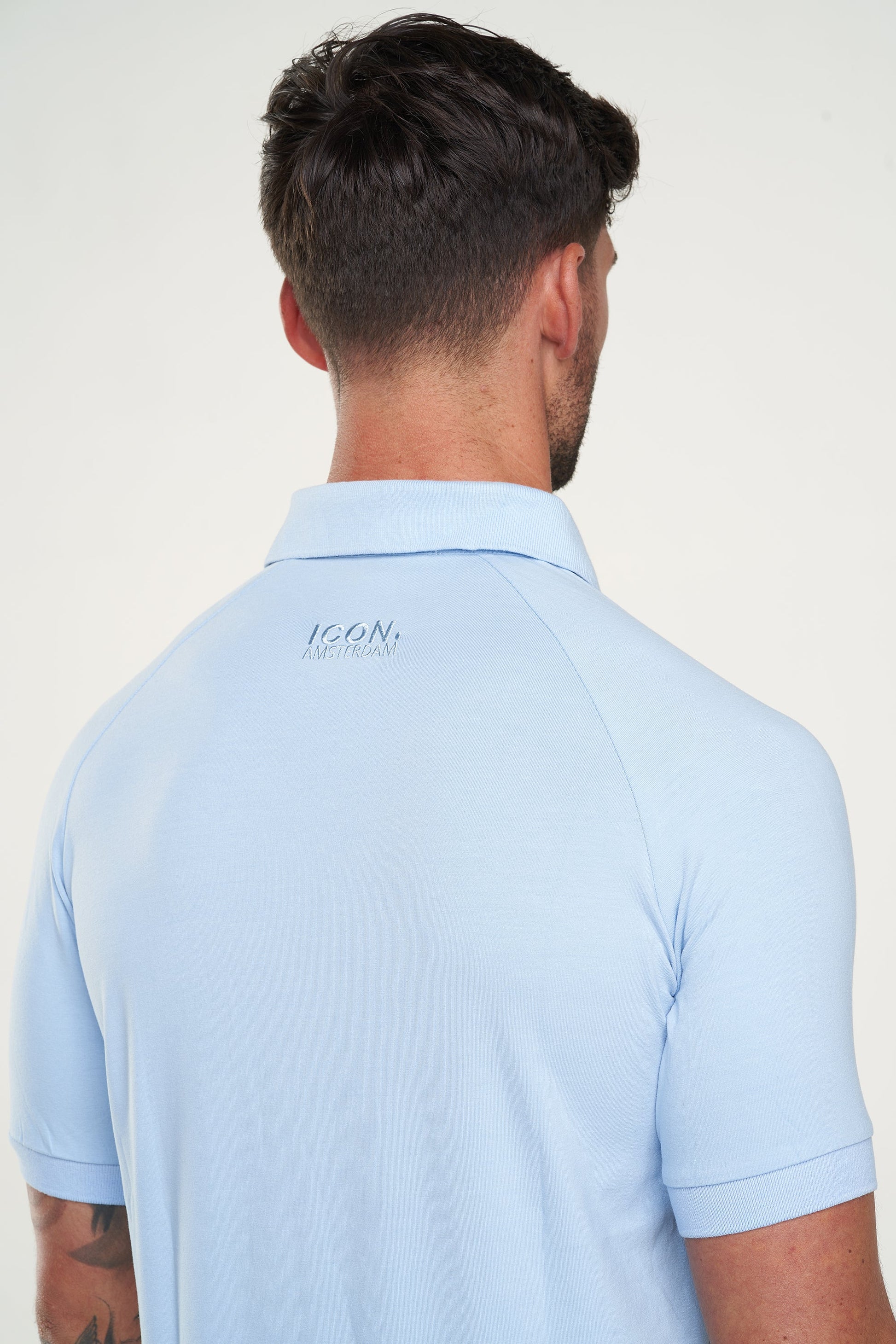 THE MUSCLE BUTTON POLO - PURECLO