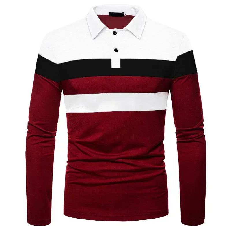Men's Long Sleeve Polo Shirt Slingint - Pure - PURECLO
