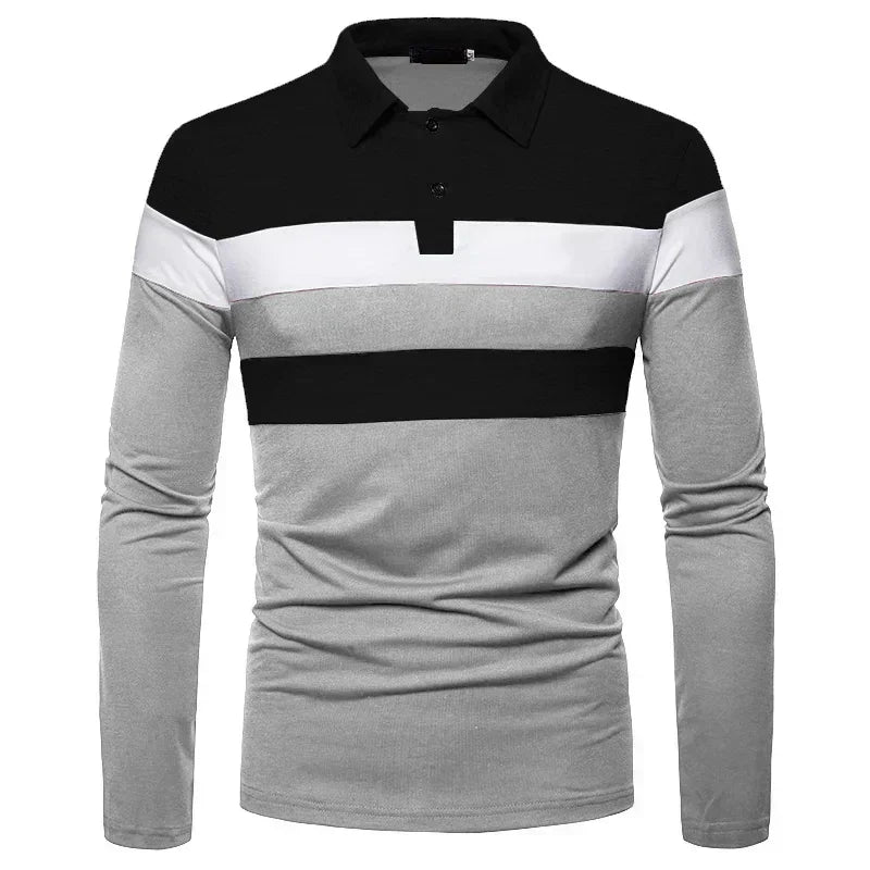 Men's Long Sleeve Polo Shirt Slingint - Pure - PURECLO