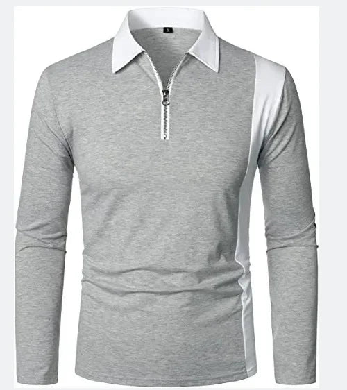 Men's Long Sleeve Polo Shirt Padrony - Pure - PURECLO