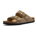 Birken California Suede Sandals for Men - Pure - PURECLO