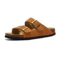 Birken California Suede Sandals for Men - Pure - PURECLO