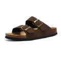 Birken California Suede Sandals for Men - Pure - PURECLO