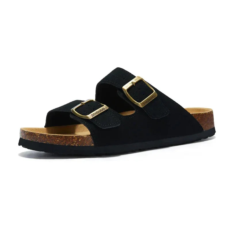 Birken California Suede Sandals for Men - Pure - PURECLO