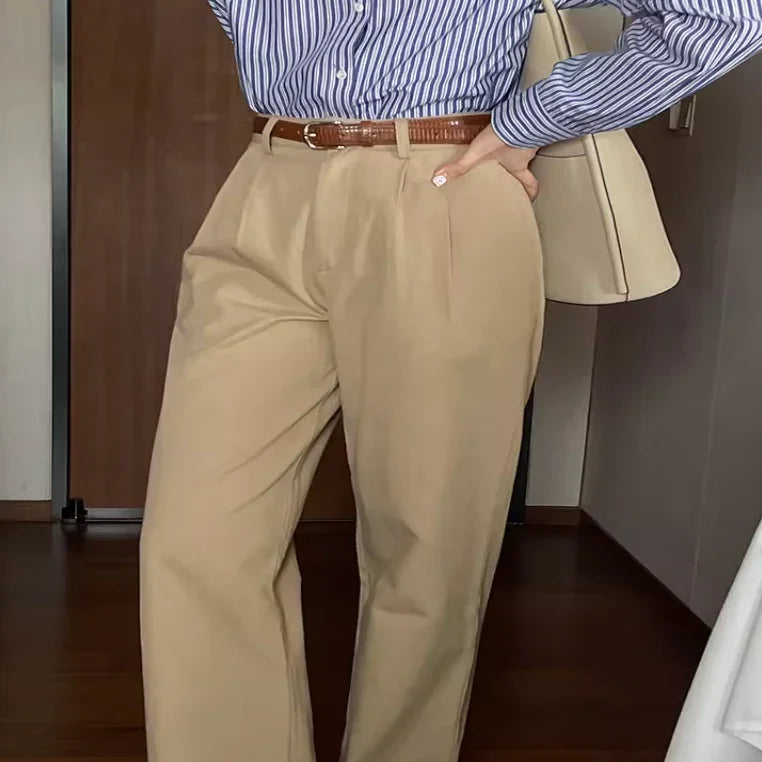 Cropped Trousers - PURECLO