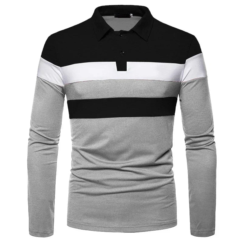 Men's Long Sleeve Polo Shirt Slingint - Pure - PURECLO