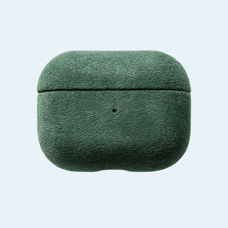 Alcantara Case - AirPods - Midnight Green