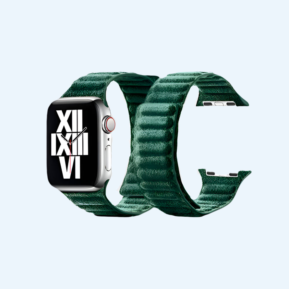 Alcantara Band Sport - Apple Watch - Midnight Green