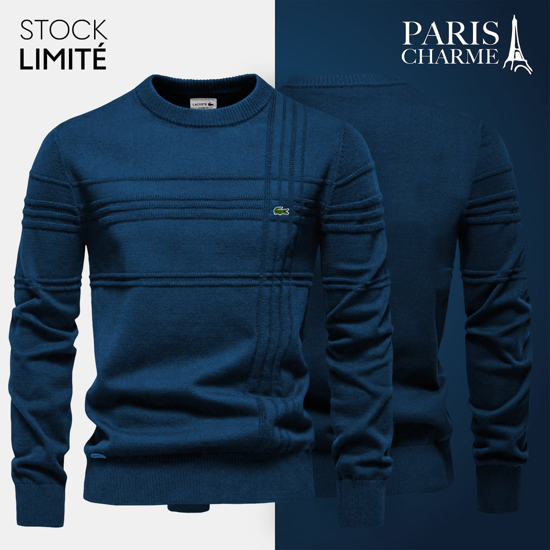 Pull Homme Texturé LC™ (DÉSTOCKAGE) - PURECLO